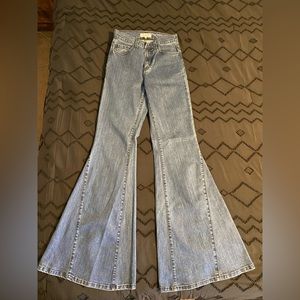 Bell bottom jeans